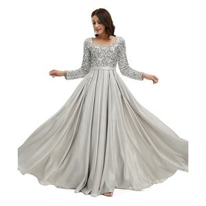 S804A 2025 Nouvelle <span class=keywords><strong>Robe</strong></span> <span class=keywords><strong>de</strong></span> Mariée Personnalisée <span class=keywords><strong>de</strong></span> Haute Qualité en Satin et Dentelle à Fleurs pour Femmes - Product Image 4