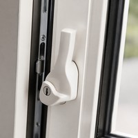 Fenêtre fixe en PVC moderne et personnalisée, prête pour une maison intelligente, résistante aux intempéries, insonorisée, avec verre de sécurité pour maison résidentielle