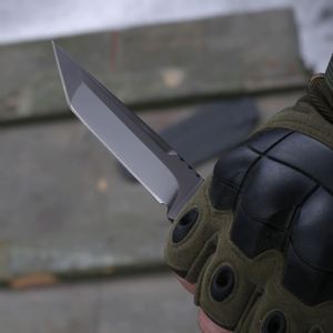 Couteau à lame fixe en acier inoxydable personnalisable pour la survie en plein air, idéal pour l'EDC - Qualité DIY, OEM pris en charge - Product Image 3