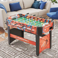 Table de football de table d'intérieur de haute qualité pour enfants, en MDF très résistant avec balle en plastique, divertissement parfait pour les enfants