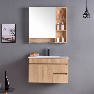 <span class=keywords><strong>Muebles</strong></span> <span class=keywords><strong>de</strong></span> Baño Colgantes <span class=keywords><strong>de</strong></span> Pared con <span class=keywords><strong>Lavabo</strong></span> y Espejo, Materiales <span class=keywords><strong>de</strong></span> Madera Contrachapada Sólida, Espejo Inteligente, <span class=keywords><strong>Muebles</strong></span> <span class=keywords><strong>de</strong></span> Baño con Espejo - Product Image 2