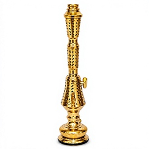 Luxury Heavy <b>Mini</b> Kamanja Deep Hand Engraving Solid Brass Egyptian Shisha Hookah - Product Image 4