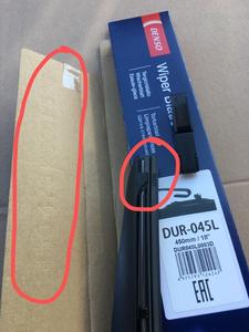 Limpiaparabrisas delanteros de coche <span class=keywords><strong>BOSSON</strong></span> de goma Natural para Lexus LS Series LS430 / LS460 / LS600h 2001-2016 - Product Image 5