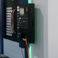 Centre d'usinage CNC industriel de haute précision pour le fraisage, le perçage et le taraudage de pièces en aluminium et en acier, fourniture directe d'usine
