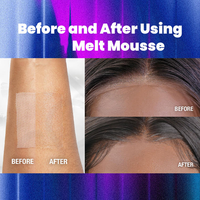 Mousse de fusion de dentelle en gros de 200 ml pour perruques, application rapide et facile avec colle à dentelle, marque privée