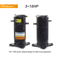 Compresseurs à défilement Invotech série YH YSH 2 ~ 15HP avec double conformité pour compresseur à défilement de réfrigération A/C et refroidisseur R410a