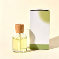 Vente en gros de bouteilles de diffuseur de roseau en verre vide de 80ml avec bouchon à bille de volatilisation de boue de diato