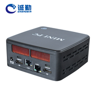 Piesia 12e génération Core i3 i5 i7 Office X86 Mini ordinateur hôte DDR5 Portable Gaming Desktop Linux Tablet Ubuntu Nuc Mini PC