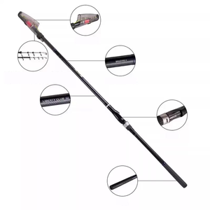 Canne à pêche <span class=keywords><strong>DAIWA</strong></span> 23 LBT-C <span class=keywords><strong>ISO</strong></span> CS Q en carbone, avec porte-moulinet coulissant, pour la pêche en surf et la pêche à la ligne en eau douce, double usage - Product Image 3
