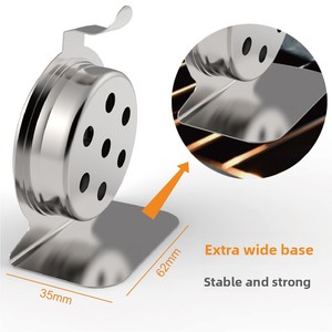 Termometer <span class=keywords><strong>Oven</strong></span> baja tahan karat bimetal, termometer meja plastik untuk memanggang DI DAPUR dan industri suhu tinggi - Product Image 4