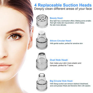 Limpiador Facial Eléctrico Recargable por USB, Removedor de Puntos Negros con Pantalla LCD, Herramienta de Tratamiento del Acné, Color Negro - Product Image 5