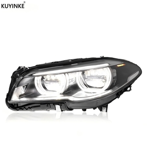 Accessoires automobiles KUYINKE, phares pour BMW Série 5 F10 F18 11-17, phares Angel Eyes, éclairage avant à commutation, Plug and Play - Product Image 6