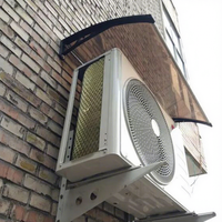 Auvent de qualité commerciale respirant, à séchage rapide, facile à installer, avec bords renforcés, pour restaurant, voile d'ombrage