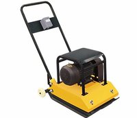 Mini-compacteur électrique portatif 4kW à moteur haute efficacité, force de compactage 15kN, profondeur 30cm pour le compactage des couches de sol