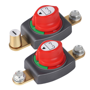 Interruptor de desconexión de corriente negativa 275A 12-48V con perno M10 para apagado de motor en uso automotriz - Product Image 1