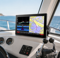Monitor Marino de 18.5 Pulgadas 4K de Alto Brillo (1500-2000nits) con Unión Óptica, Antideslumbrante, Táctil Capacitivo, Resistente al Agua IP68, para Detección de Peces