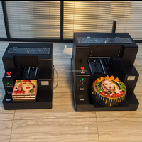 Impresora 3D de Alimentos A3 A4, Imprime Imágenes Directamente en Decoraciones para Pasteles de Cumpleaños, Impresora Comestible con Aplicación Móvil, Máquina para Imprimir Pasteles