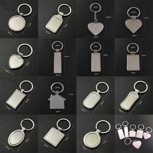 Wholesale <b>Blank</b> Plain Round Shaped Custom Laser Logo Luxury Souvenir Made Metal <b>Ring</b> for Printing Keychain Accessories - Product Image 6