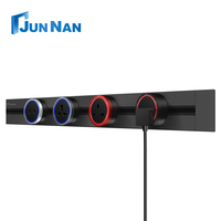 Sistema de Riel Eléctrico Universal de Aluminio para Escritorio de Oficina, Multiusos, con Enchufe Eléctrico para Reuniones