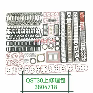 Generatore Mining macchine edili parti del motore Diesel QST30 Kit guarnizioni motore superiore 3804718