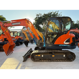รถขุดขนาดเล็ก Doosan DX60-9C 6 ตัน คุณภาพสูง มือสอง เหมาะสำหรับโครงการวิศวกรรมขนาดเล็ก - Product Image 6