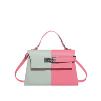 Tas Wanita Bergaya Warna-warni, Tas Tangan Elegan untuk Kerja, Tas Selempang Trendi yang Menarik Perhatian