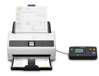 Pour scanner Epson DS870, numérisation couleur recto verso automatique à haute vitesse, prend en charge le flux de travail de documents Epson DS-870