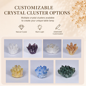 Lámpara de mesa de piedra de jade natural de lujo ligero, lámpara decorativa artística para escritorio, lámparas de noche, latón cepillado, fábrica OEM ODM - Product Image 6
