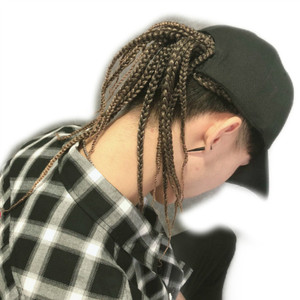 Perruque <span class=keywords><strong>Dreadlocks</strong></span> Tout-en-un pour Femme et <span class=keywords><strong>Homme</strong></span> – Style Hip-hop Alternative d'Été – Fabriquée à la Machine en Fibre Haute Température – Fixation sur la Tête - Product Image 5