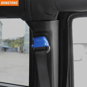 Accesorios <span class=keywords><strong>de</strong></span> <span class=keywords><strong>seguridad</strong></span> para coche, hebilla <span class=keywords><strong>de</strong></span> cinturón <span class=keywords><strong>de</strong></span> <span class=keywords><strong>seguridad</strong></span>, conjunto <span class=keywords><strong>de</strong></span> embellecedor para <span class=keywords><strong>Jeep</strong></span> <span class=keywords><strong>Wrangler</strong></span> JK 2008-2017 - Product Image 5