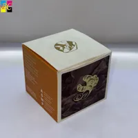 Boîte d'emballage personnalisée avec design gratuit pour cosmétiques, boîte-cadeau, emballage personnalisé, imprimé et doublé, boîte pour soins de la peau