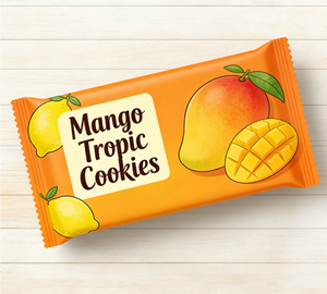 Échantillon Gratuit - Sachet Personnalisé à Fermeture Arrière en PET/PE pour Biscuits - Hermétique, Fraîcheur Optimale, Robuste, Sûr et Durable - Product Image 3