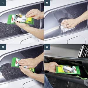 Toallitas de limpieza de vidrio de gran calidad, paquete de 10 piezas, práctico paquete para una limpieza rápida de ventanas y espejos - Product Image 4