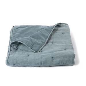 <span class=keywords><strong>Edredones</strong></span> de lino 100% personalizados, funda de edredón de lino reversible para bebé, manta acolchada, colcha de lino francés, juego de Reina y Rey - Product Image 4