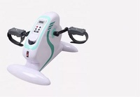 KWO - Bicicleta de Pedales Eléctrica Portátil para Ejercicios de Manos y Pies, de Alta Calidad, Estilo Vintage, para Terapia Física, para Personas Mayores