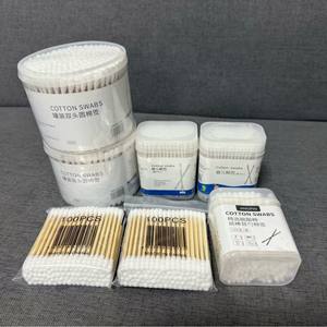 Hisopos de algodón desechables hechos a medida, hisopos de algodón de doble punta en caja, hisopos de algodón para bebés, hisopos de algodón para limpieza de oídos, hisopos de algodón para maquillaje - Product Image 2