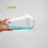 Gobelets à emporter durables en PET transparent avec couvercles - Imprimés UV pour boissons chaudes et froides