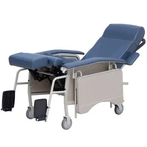 老年人躺椅医疗输血、献血和透析手动调节座椅