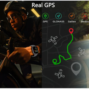 SENBONO TG06 Sport de plein air GPS suivi Smartwatch HD grand écran longue batterie réponse aux appels AI voix hommes femme montre intelligente GPS - Product Image 2