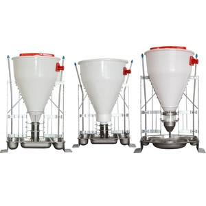 Alimentador de cerdos PE a precio de fábrica, duradero para equipos de granja porcina, Alimentador automático húmedo y seco - Product Image 1