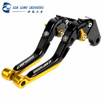 Accesorios para Motocicleta, Palancas de Freno y Embrague Extensibles Plegables CNC para Honda CBF1000 CBF1000A 2010 2011 2012 2013