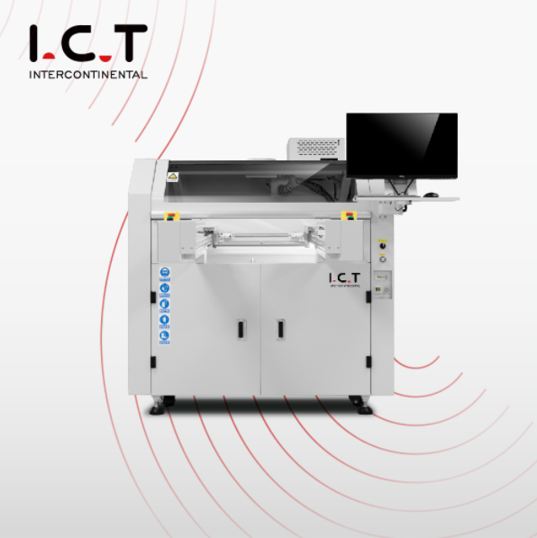 High Precision Selective Wave Soldering Machine High Stability Off-line PCB Soldering System I.C.T Brand PLC China Manufacturer