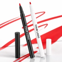 Crayon à lèvres liquide vegan, teinte longue tenue pour influenceurs de beauté tendance, stylo teinté anti-bavures, hydratant et illuminateur de précision