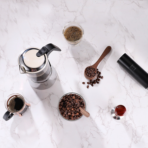 Cafetera <span class=keywords><strong>Moka</strong></span> de Vidrio de Alta Calidad SEECIN, Cafetera <span class=keywords><strong>Italiana</strong></span> de Acero Inoxidable para Espresso - Product Image 3