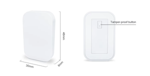 Mini balise d'alarme S8 anti-effraction avec autocollant de sécurité, balise d'actif sans fil pour le suivi d'actifs intérieurs par positionnement BLE - Product Image 5
