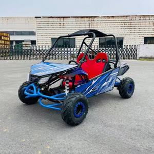 Karting Eléctrico de 2 Plazas Todoterreno, Vehículo de Calidad Confiable para Actividades en el Parque y la Playa - Product Image 3