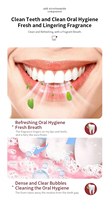 Pâte dentifrice blanchissante à la soude pour les dents, dissolvant de taches jaune foncé, soins bucco-dentaires naturels