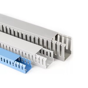 Ce Rohs Goedkeuring Pvc Plastic Buis Bedradingskanalen Waterdichte Open Sleuf Goot - Product Image 1