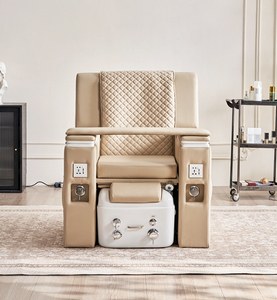 Sillón de Pedicura Multifuncional de Lujo para Salón de Uñas, con Spa para Pies, Reclinable, Ajustable, Eléctrico y con Masaje - Product Image 2