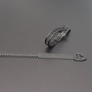 Attaches de câbles trapézoïdales réutilisables en PE écologiques pour une gestion efficace des faisceaux de câbles - Product Image 3